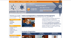 Desktop Screenshot of clinicapasseiodaestrela.com